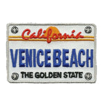 Venice Beach Patch - California Golden State - CA License Plate