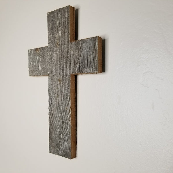 Wood Wall Cross - Wooden Cross - Wall Cross - Old English Cross 7