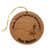 White Sands National Monument Christmas Ornament NM