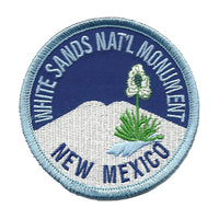 White Sands National Monument Iron on Patch New Mexico