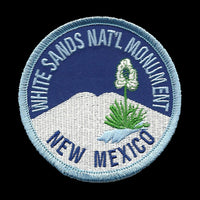 White Sands National Monument Iron on Patch New Mexico