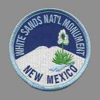 White Sands National Monument Iron on Patch New Mexico