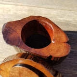 Handmade Wood Box with Redwood Rustic Handmade Ring Box California Redwood #316 Christmas Gift Anniversary Gift Ideas