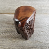 Handmade Wood Box with Redwood Rustic Ring Box Limb Box #293