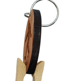 Sequoia National Park Keychain Wood Keyring Mountain California Souvenir CA Travel Gift Key Tag Bag
