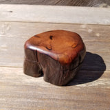 Wood Ring Box Redwood Rustic Handmade #523 California Storage Live Edge Mini Birthday Gift Christmas Gift Mother's Day Gift