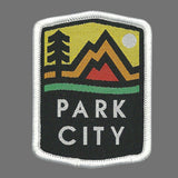 Park City Utah Patch – Mountain Resort UT – Travel Iron on Patch – UT Souvenir Patch – Embellishment Applique – Travel Gift 2.5″