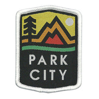Park City Utah Patch – Mountain Resort UT – Travel Iron on Patch – UT Souvenir Patch – Embellishment Applique – Travel Gift 2.5″