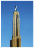 Vintage Empire State Building Postcard 4x6 New York City Merchandise Printed in Italy Gindi Publishing