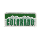 Colorado Patch – CO License Plate Travel Patch CO Souvenir Embellishment or Applique 3.5"