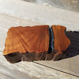 Wood Jewelry Box Rustic Handmade California Redwood Storage Live Edge #335 Birthday Gift Christmas Gift Mother's Day Gift
