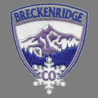 Breckenridge Colorado Patch - Ski Patch- CO Resort Patch - Colorado Souvenir - Travel Patch - Iron On - Embellishment - Applique