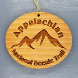 Appalachian National Scenic Trail Ornament Handmade Wood Ornament Footpath Souvenir Mountain Trail