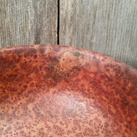 Redwood Bowl Burl Hand Turned 5.5 Inch Wood Salad Bowl Made out of Rare Redwood Gorgeous Grain #A5