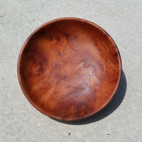 Redwood Burl Bowl Hand Turned 5 Inch Wood Salad Bowl #A9