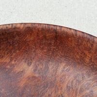 Redwood Bowl Burl Hand Turned 11 Inch Wood Bowl Gorgeous Grain #A13 Handmade Redwood Burl in California USA Wood Decor Art 5th Anniversary