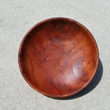 Redwood Burl Bowl Hand Turned 5 Inch Wood Salad Bowl #A9
