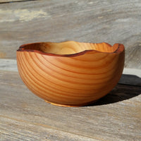 Cedar Bowl 5.25 Inch Handmade Wood Bowl #A20 Made in the USA Wood Gift