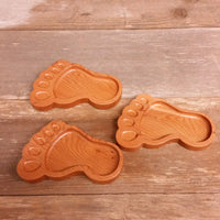 Bigfoot Home Decor Wood Mens Valet Handmade California Redwood Sasquatch Big Foot Dish or Tray Coin Dish Gag Gift