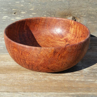 Redwood Bowl Burl Hand Turned 9.375 Inch Wood Salad Bowl #A14