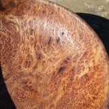 Redwood Bowl Burl Hand Turned 9.5 Inch Wood Salad Bowl Made out of Rare Redwood Gorgeous Grain #A16