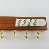 Key Entryway Organize - Natural Wood Handmade Wall Hanging Glasses Keys Jewelry