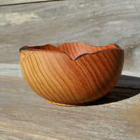 Cedar Bowl 5.25 Inch Handmade Wood Bowl #A20 Made in the USA Wood Gift