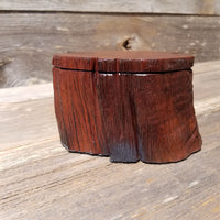Handmade Wood Box with California Redwood Rustic #110
