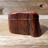 Wood Ring Box Handmade Box with Redwood Limb Box #130