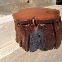 Handmade Wood Box with California Redwood Rustic #110
