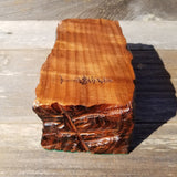 Handmade Wood Box with Redwood Tree Engraved #238