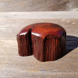 Handmade Wood Box with Redwood Rustic Handmade Ring Box California Redwood #187 Christmas Gift Anniversary Gift Ideas