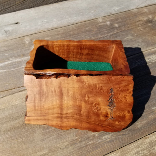 Wood Mementos Souvenir Box California Redwood #232