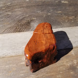 Wood Salt and Pepper Shakers Redwood Rustic Handmade #206 California Cabin Lodge Man Cave Camping Gift for Men