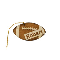 Football Ornament - Football Player Gift - Engraved Ornament - Personalized