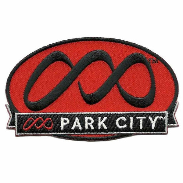 Park City Utah Patch - Mountain Resort Logo UT - Travel Patch Iron On - UT Souvenir Patch - Embellishment Applique - Travel Gift 3.75"