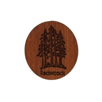California Redwoods Hat Pin Forest Trees Handmade Wood Made in USA Souvenir Laser Cut Travel Gift Lapel Pin
