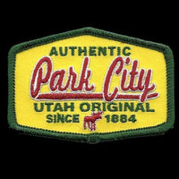 Park City Utah Patch – Mountain Resort UT – Travel Patch Iron On 3″