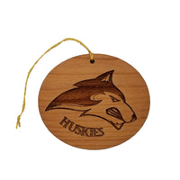 Fortuna Huskies Mascot Christmas Ornament Handmade High School Pride